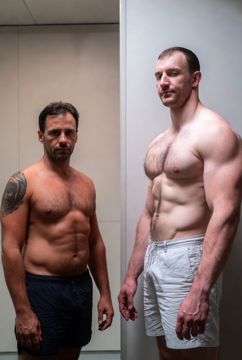 Con el mejor amigo y ya maduros!